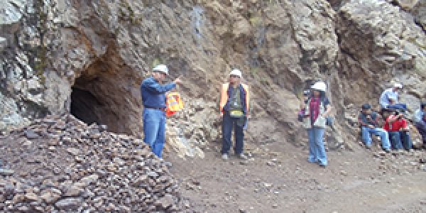 capacitación en mina " mineros artesanos de mollepiña "